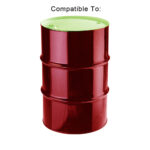 2" Zinc Plated Steel Drum Plug with Gasket - Image 2