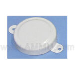 Plain White 3/4 inch Drum Cap Seal 35mm diameter Steel