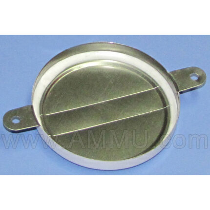 70mm white drum cap seal in steel 2" export quality