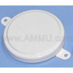 Plain White Drum Cap Seal 2 inch with 70mm diameter export quality