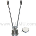 Manual Crimping Tool 2 inch Plastic Cap Seal Aluminum Ring