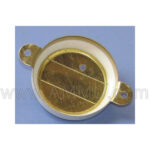 Vented Drum Cap Seal White 3/4 inch 19mm