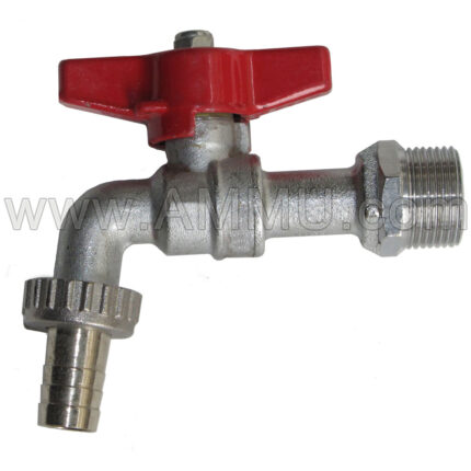 Brass Faucet Nickle Plated For Steel Drums 3/4 inch 19mm port size