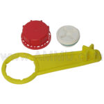 Jerry Can Plastic Screw Cap Wrench with Drum plug wrench