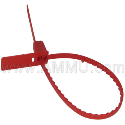 Plastic tie security seal red color export quality