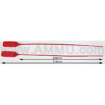 Plastic wire security seal with steel lock IBC bulk industrial containers