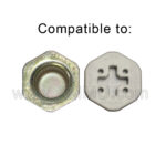 Rieke Plugs 3/4 inch Hexagon Steel