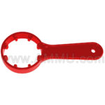 Plastic Screw Cap Plastic Spanner 61mm DIN61 in HDPE, PP, ABS, PC, etc.