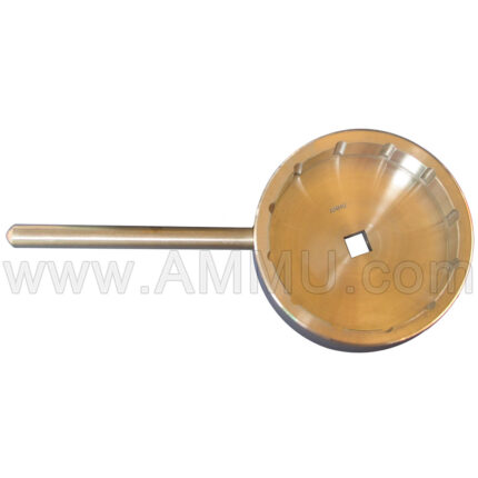 Screw Cap Wrench 71mm Priority Plastics SS Handle and 3/8 Square Drive for torque wrench