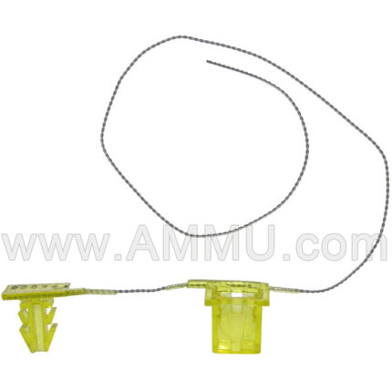 Quad lock steel cable security seal heavy duty meter seal polycarbonate