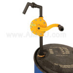 Rotary barrel pump plastic drum manually operated