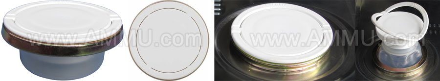 Unigrip Spout Crimped on Pail Container Drum